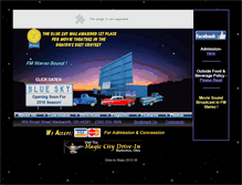 Tablet Screenshot of blueskydrive-in.com